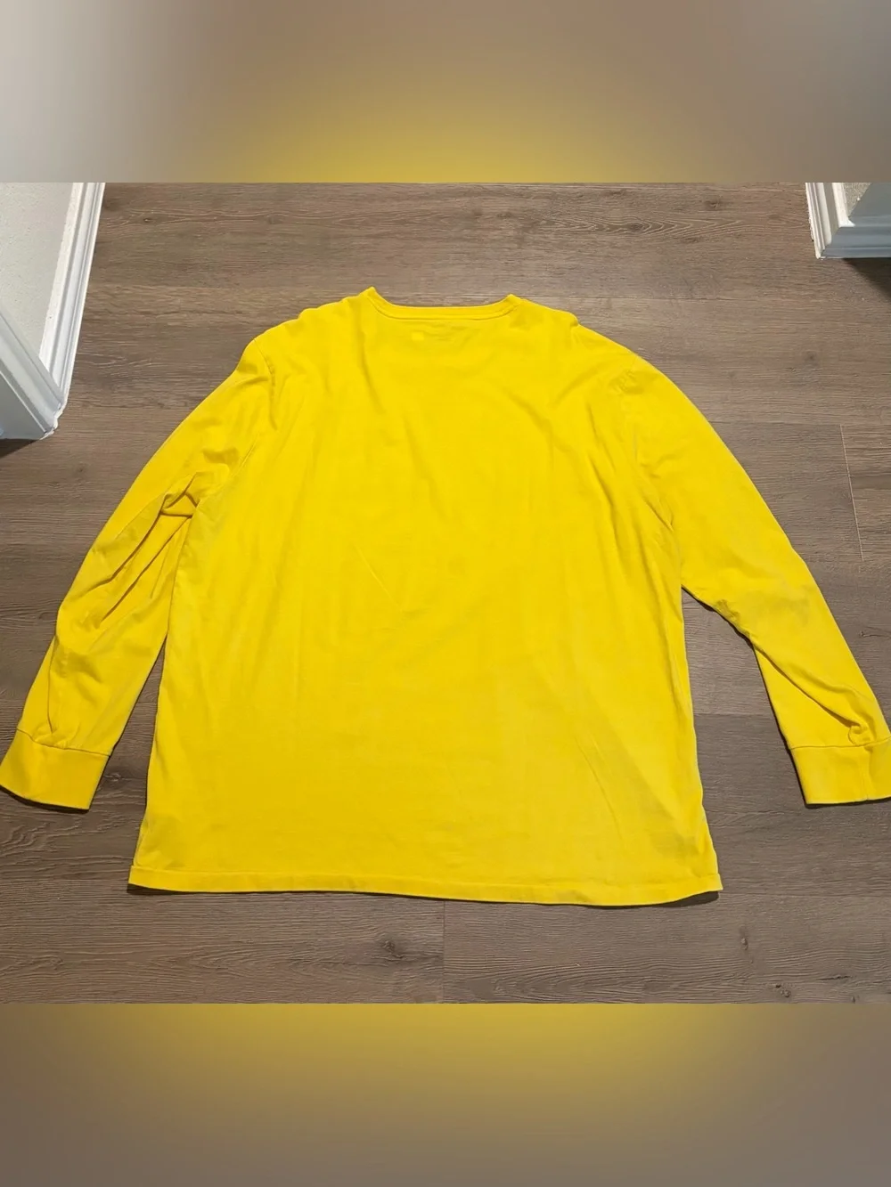 Polo by Ralph Lauren Yellow Long Sleeve Graphic Tee